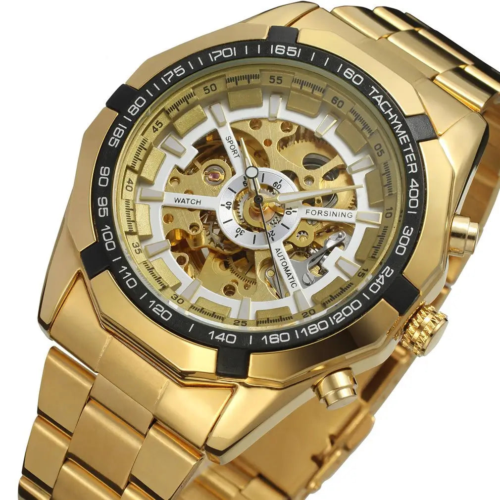 Armbanduhr herren-Europäische und amerikanische Herrenmodeuhren,automatische mechanische Uhren montre Geldbörse&co B  