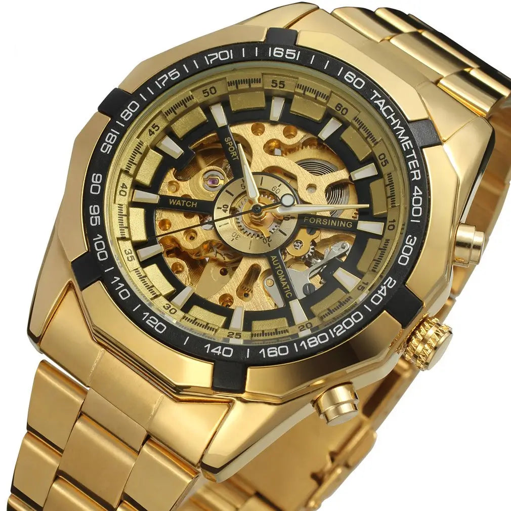 Armbanduhr herren-Europäische und amerikanische Herrenmodeuhren,automatische mechanische Uhren montre Geldbörse&co C  
