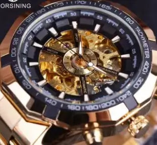 Armbanduhr herren-Europäische und amerikanische Herrenmodeuhren,automatische mechanische Uhren montre Geldbörse&co G  
